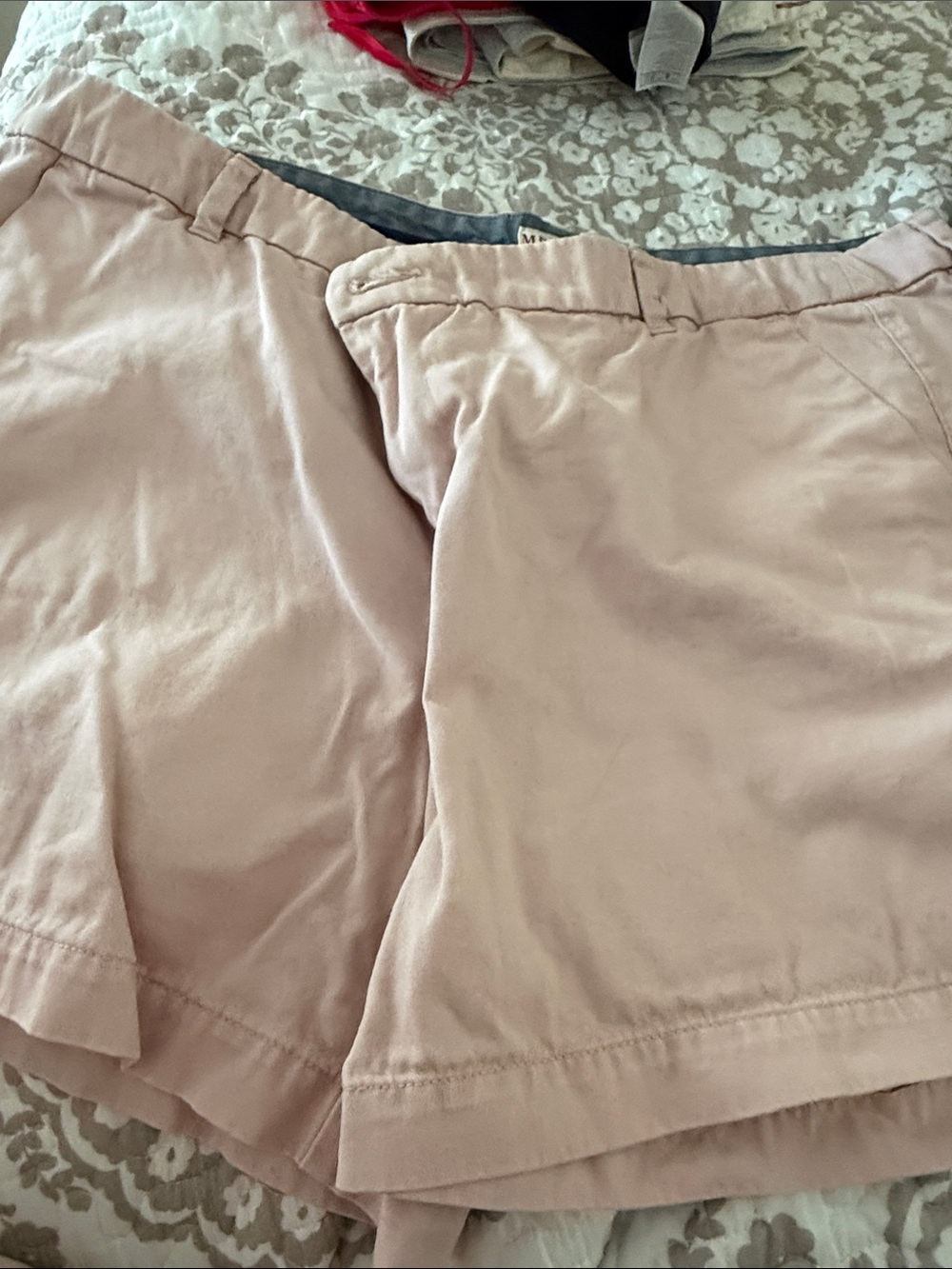 Merona Blush Pink Pull-On Bermuda Shorts